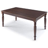 SandRidge 63" Dining Table – Solid Pine, Rustic Coastal Charm